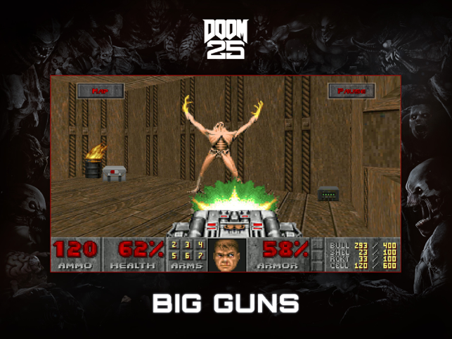 Captura de pantalla de DOOM II