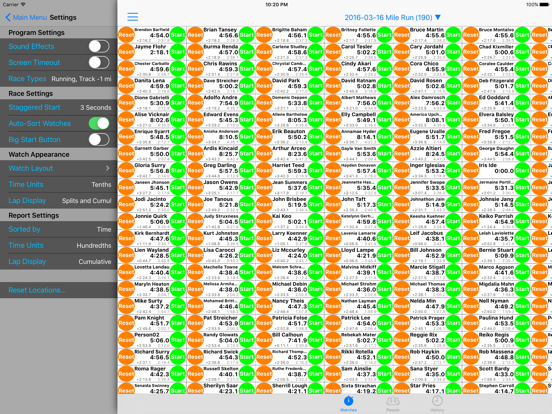 Ultimate Stopwatch iPad app afbeelding 2