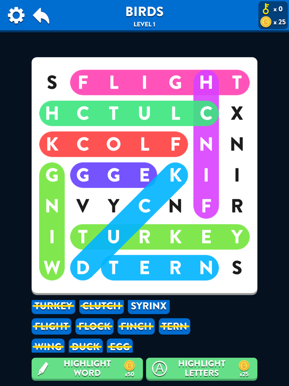Screenshot #4 pour Word Search •