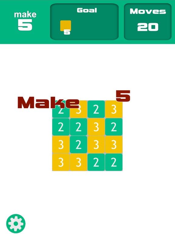 Make 10: Math Game iPad screenshot 1 - Education app