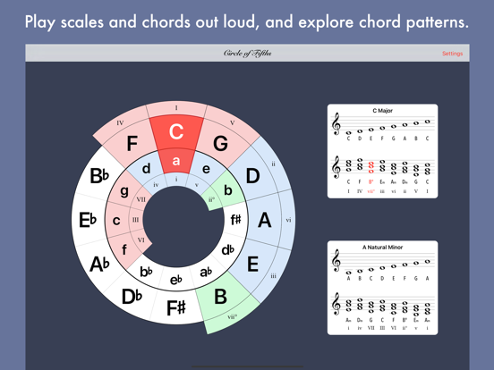 Screenshot #6 pour Circle of Fifths, Opus 1