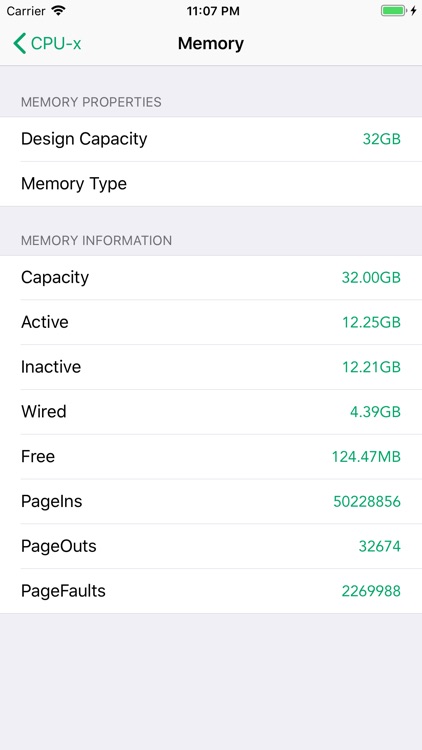 CPU-x Dasher z Battery life screenshot-7