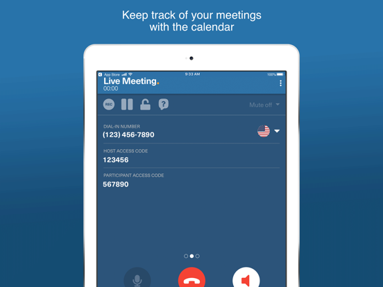 Screenshot #6 pour FreeConferenceCallHD Dialer