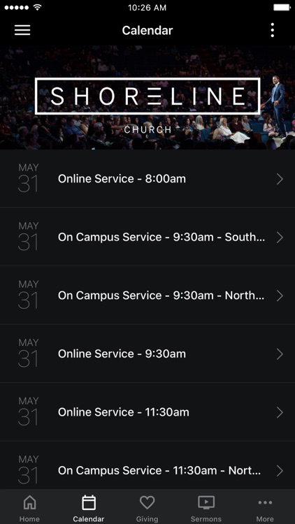 Shoreline Church App