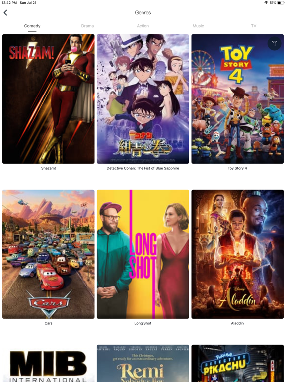 Tea TV Movies & Theater Finder iPad screenshot 5 - Entertainment app