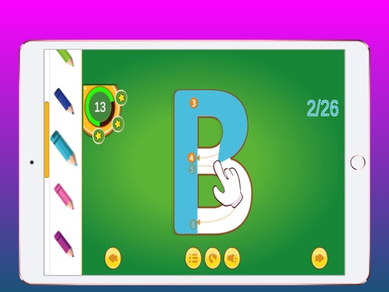 Screenshot #5 pour Letter Game for Children learn