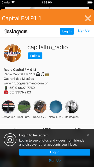 Rádio Capital FM 91.1 screenshot 3