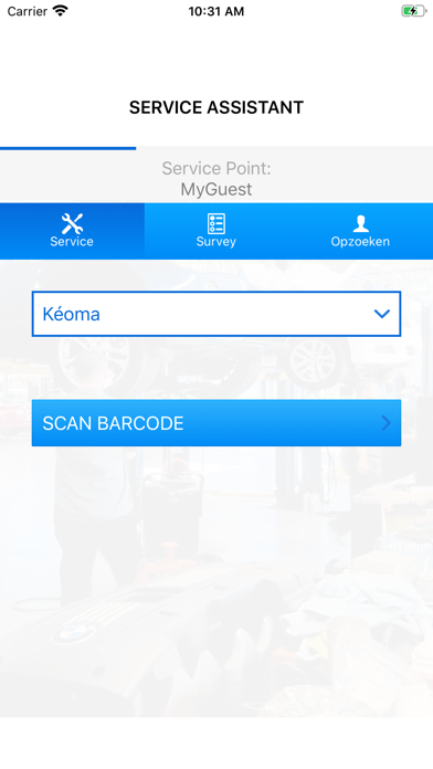 Screenshot #1 pour Service Assistant