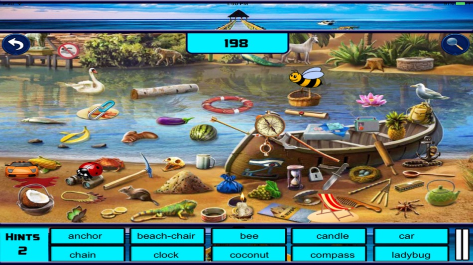 #2. Hidden Objects:Seaside Mystery (iOS) 由: rinku patel