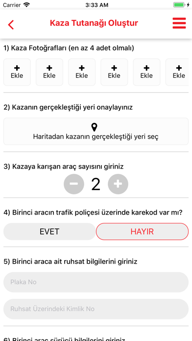 Zeplin Car Rent A Car Screenshot