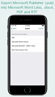 pub reader - for ms publisher iphone capturas de pantalla 3