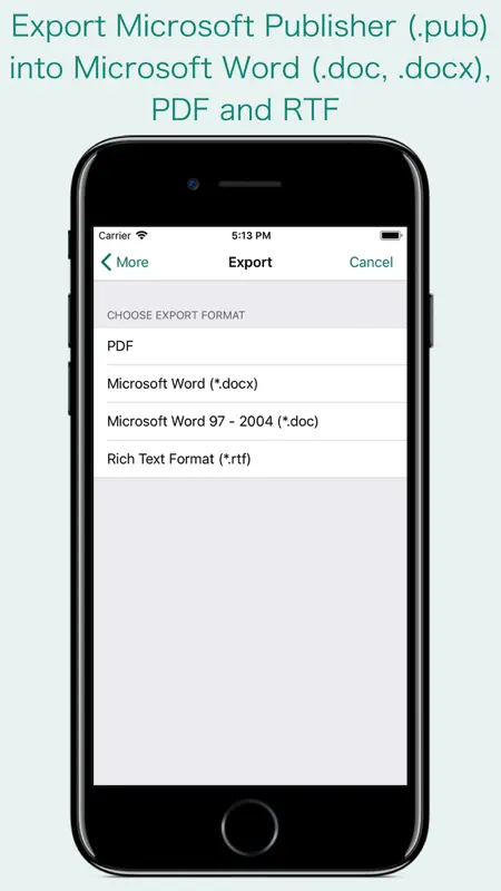 PUB Reader - for MS Publisher screenshot 3 of 5