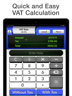 V.A.T. Calculator Pro - Tax Me iPad image 1