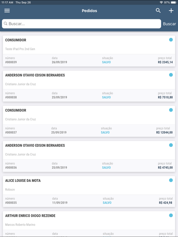 Linvix Mobile iPad screenshot