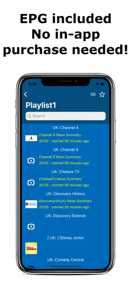 Game screenshot Simple IPTV Playlist apk