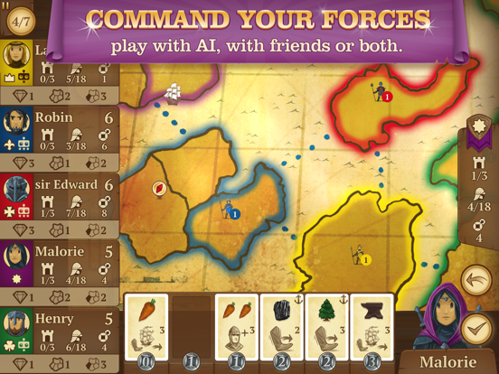 Eight-Minute Empire iPad app afbeelding 4