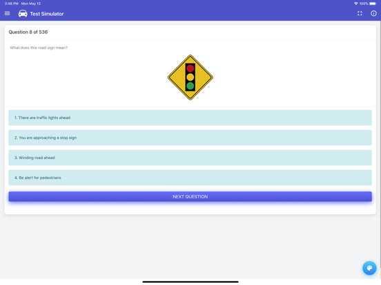 Screenshot #4 pour NJ DMV Test