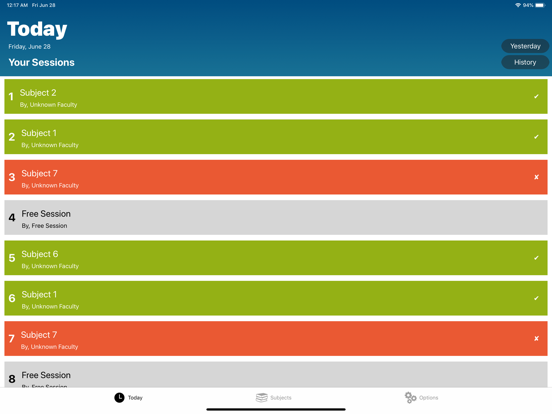Screenshot #4 pour Attendance (For Students)