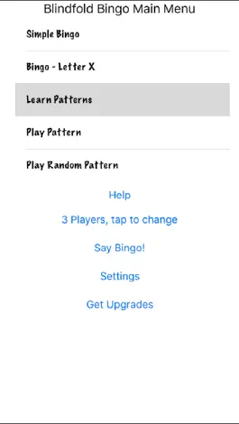 Game screenshot Blindfold Bingo apk