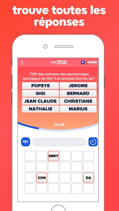 Screenshot #3 pour Top Words : le Petit bac