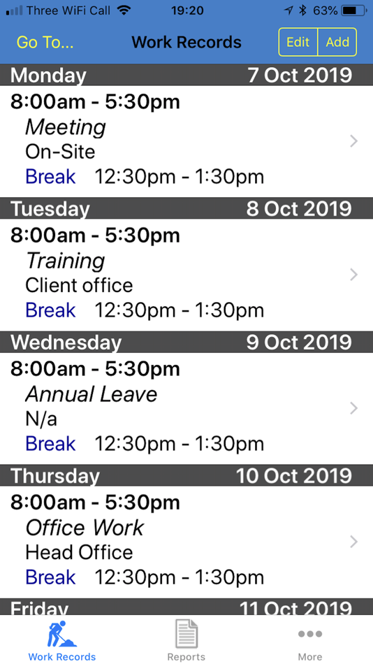 #1. Work Diary (iOS) 由: SMC Analysts Ltd