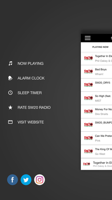 Screenshot #3 pour SW20 Radio