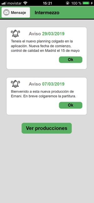 Intermezzo Coros a la Carta(圖2)-速報App