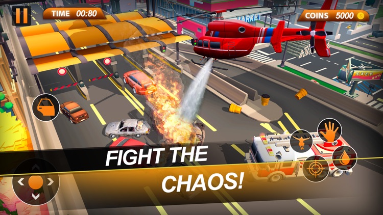 Fire Truck Best Rescue Game screenshot-5