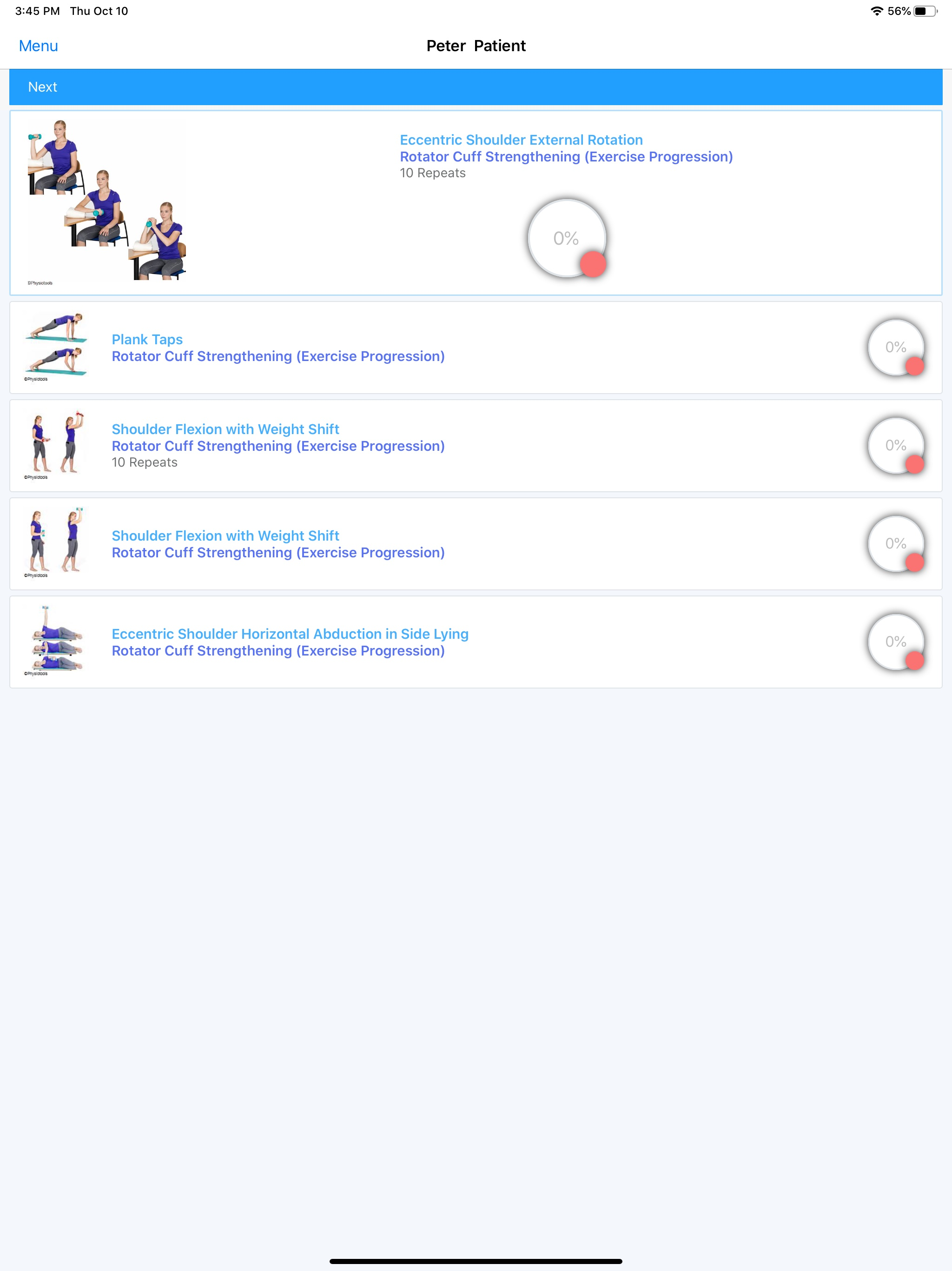 Physiotools Trainer
