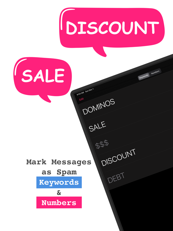 Screenshot #4 pour SpamSMS - Block Junk Messages