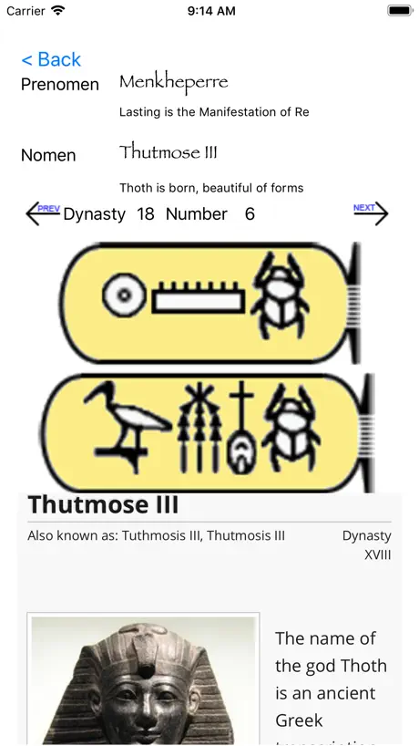 Pharaohs of Egypt