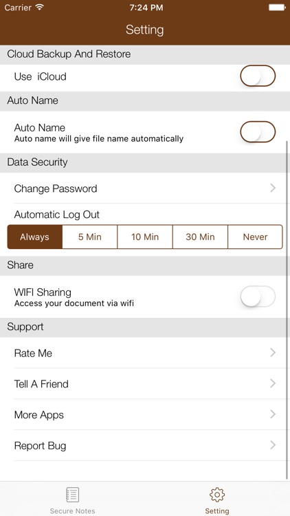 Secure Notes : Text Memo, Note screenshot-3