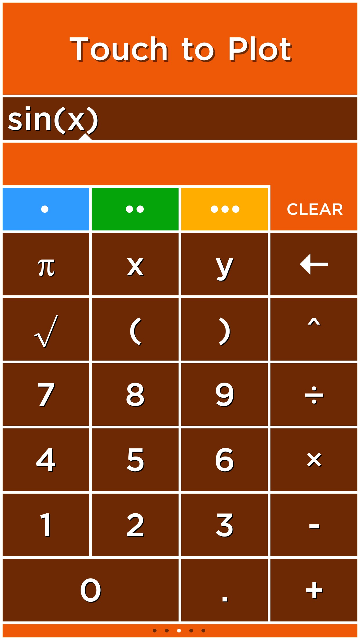 Screenshot do app Solve - Graphing Calculator