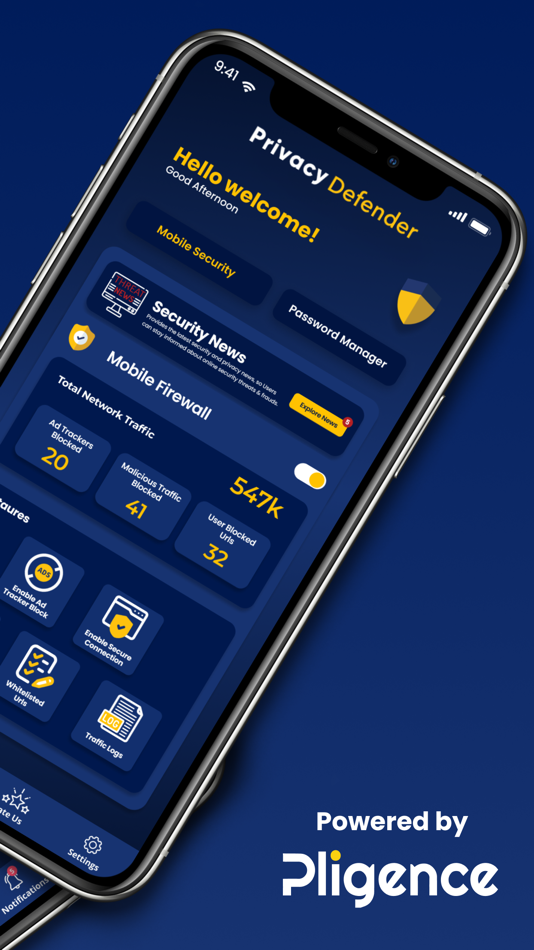#2. Privacy Defender - Security (iOS) Podle: Pligence Inc.