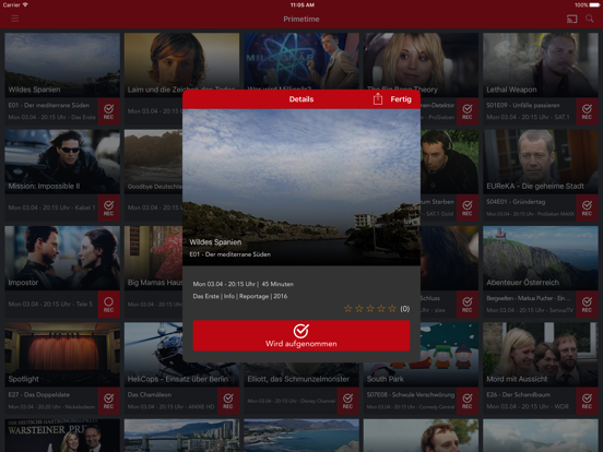 Screenshot #6 pour Save.TV – Videorekorder