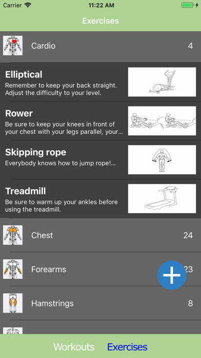 Gym Workout Tracker & Trainer Screenshot