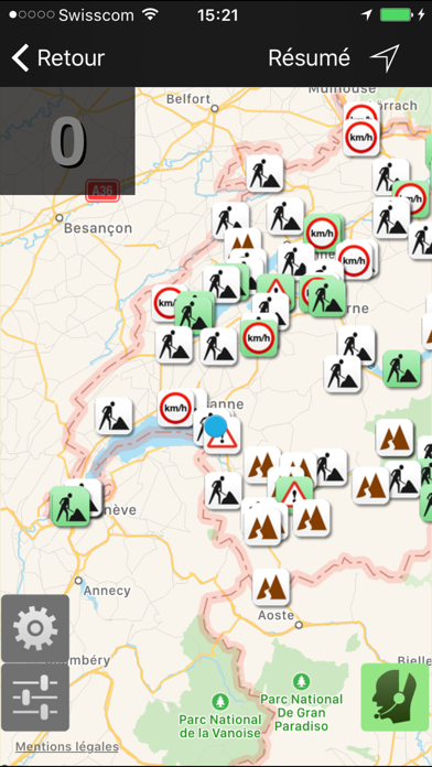 Screenshot #1 pour Swiss Traffic