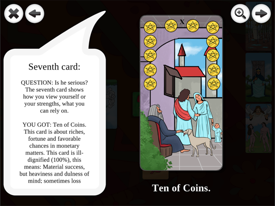 Tarot Readings Premium iPad screenshot 5 - Entertainment app