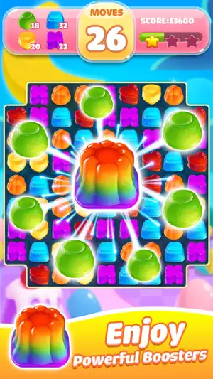Jelly Jam Crush - Match 3 Game screenshot 3