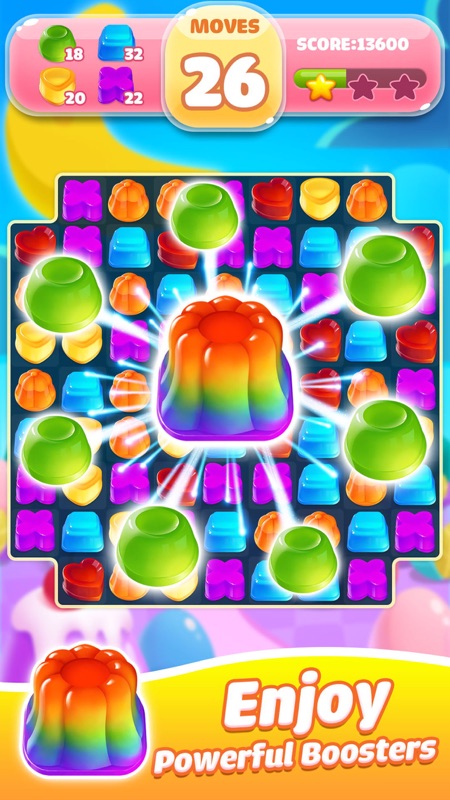 Jelly Jam Crush - Match 3 Game screenshot 3