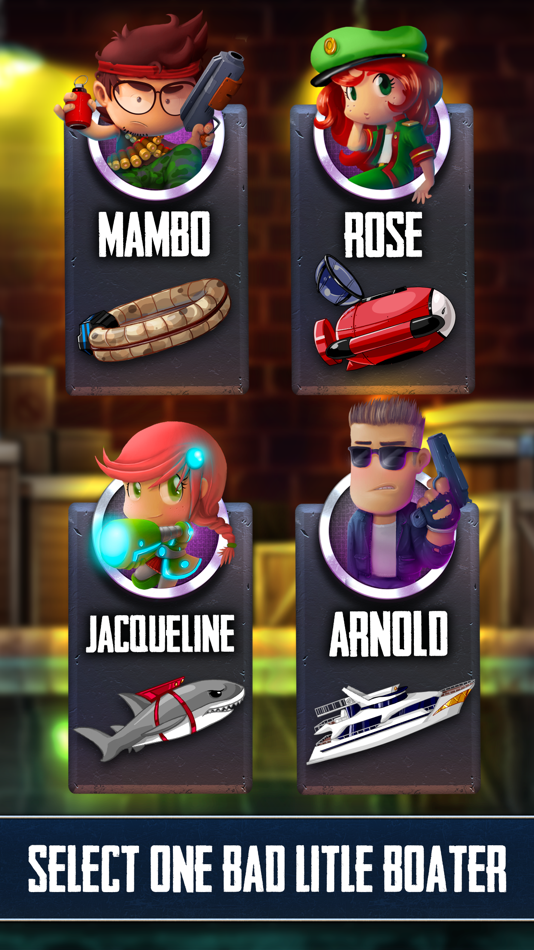 #4. Ramboat: Shooting Offline Game (iOS) 由: VIVA GAMES S.L.