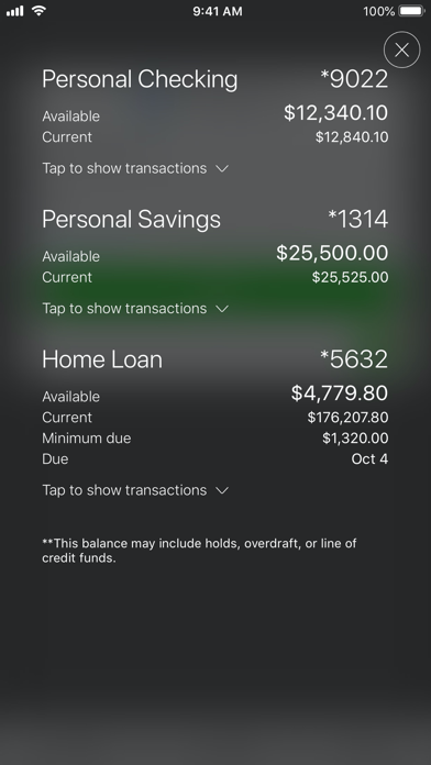 FinWise Bank Screenshot
