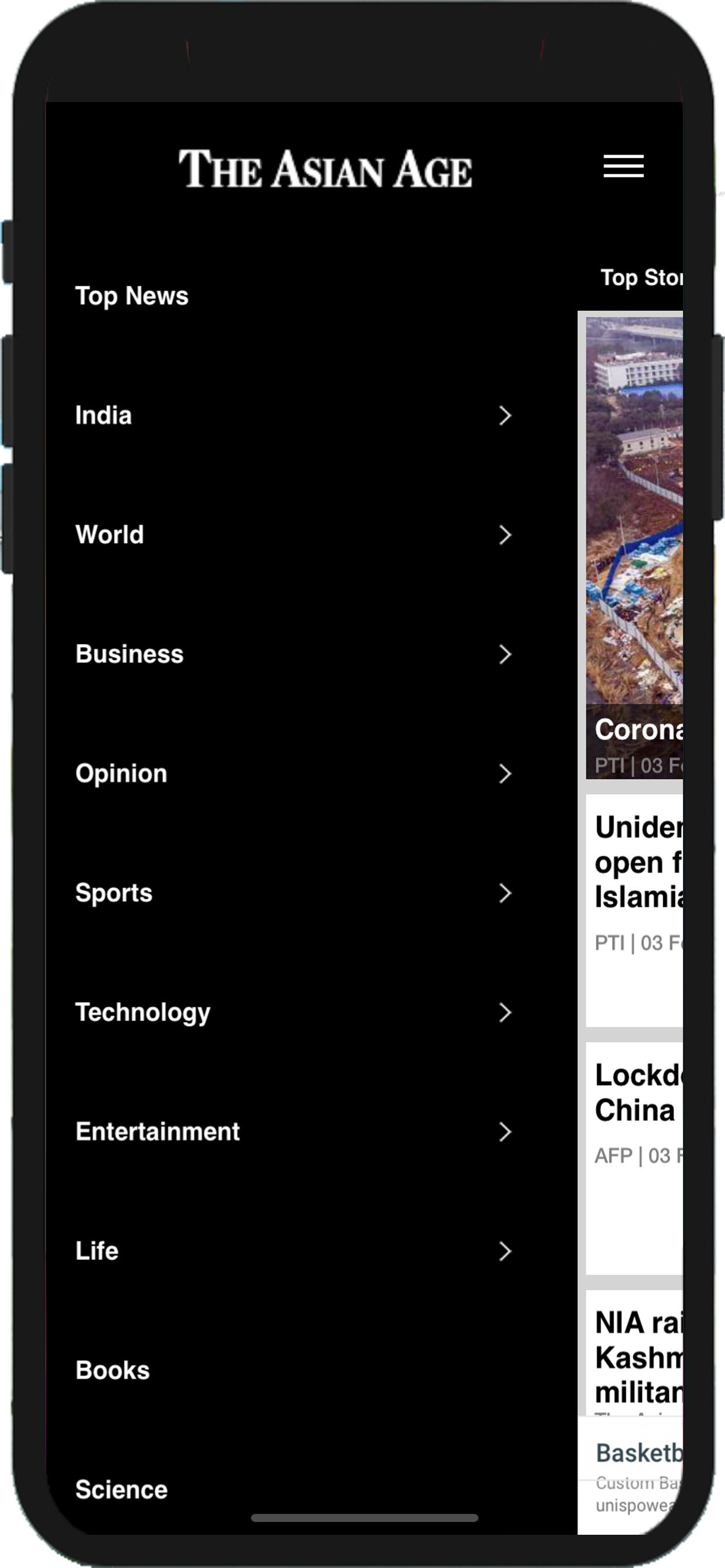 The Asian Age for iPhone/iPad