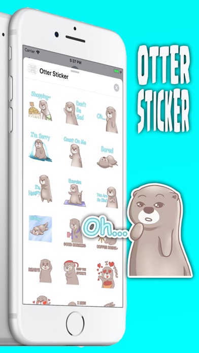 Otter Sticker screenshot 2