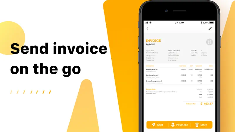 Nova Invoice-PDF Invoice Maker screenshot 8 of 8