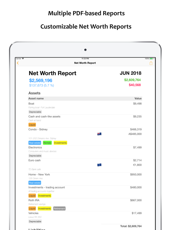 NetWorth Pro 2のおすすめ画像6