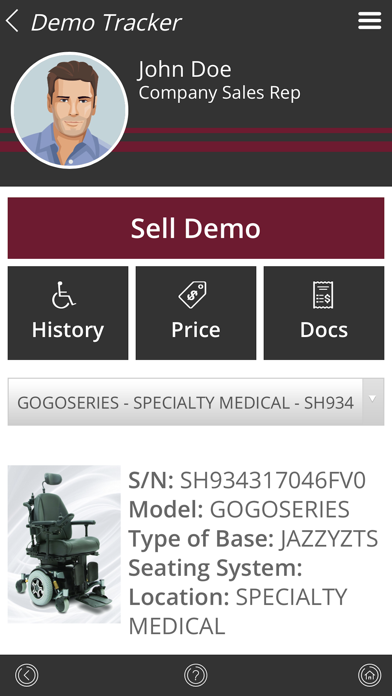 Demo Tracker! Screenshot