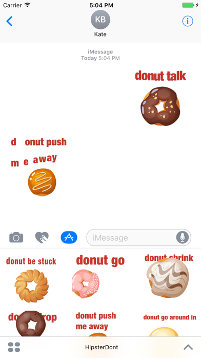 Screenshot #2 pour Hipster Don't Animated