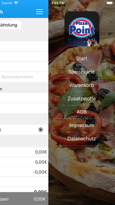 Screenshot #3 pour Pizza Point Bielefeld