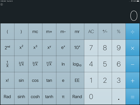 Calculator Smart iPad screenshot 6 - Utilities app